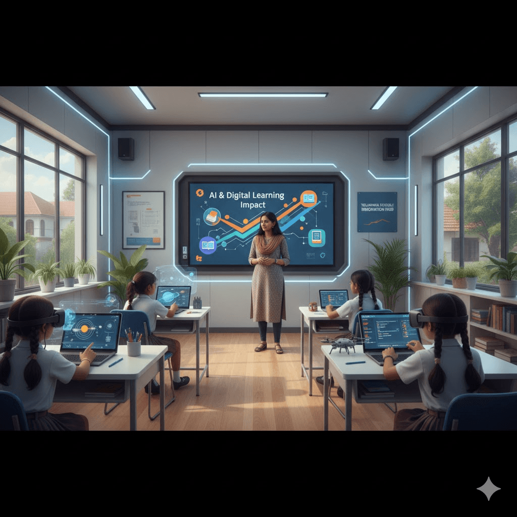 How Schools in Yelahanka Are Integrating AI and Digital Learning Tools
