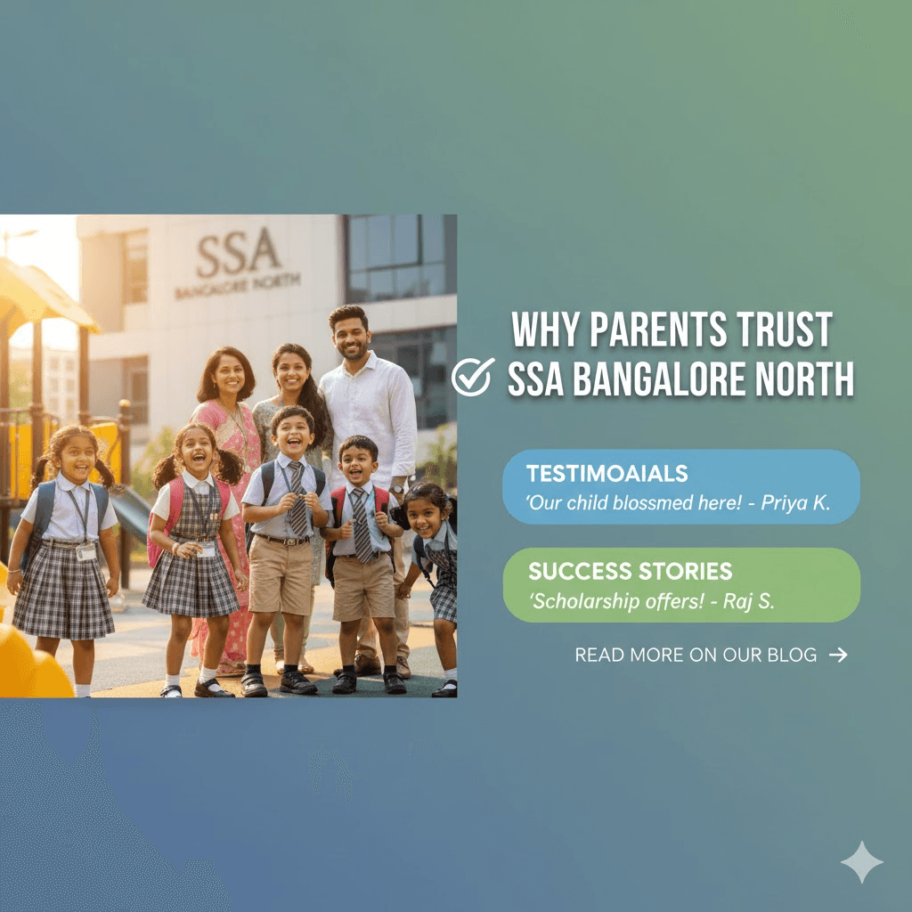 Why Parents Trust SSA Bangalore North: Testimonials and Success Stories